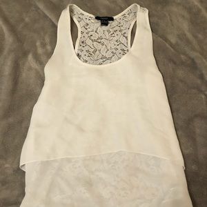 Lace tank